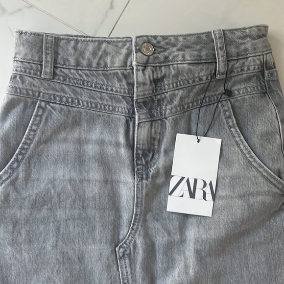 NWT Zara jean skirt - Picture 3 of 4
